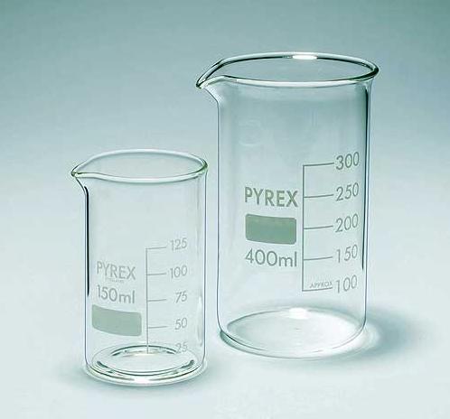 Glass beaker 600ml, tall form