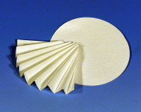 Filter Paper MN 615 1/4 Folded filters, 9cm diameter (Per pack of 100 pcs)