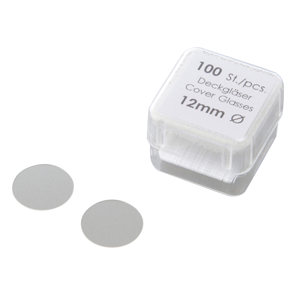 Round Cover Glass F12mm 100 Pieces x 10 Boxes