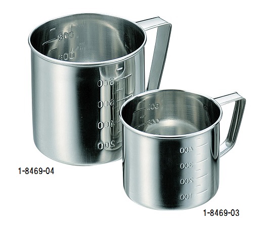 Stainless Steel Beaker (Level Measuring Type) 500mL