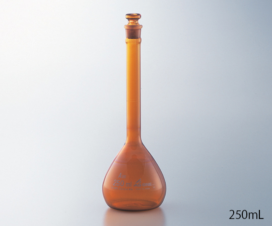 High Accuracy Volumetric Flask Brown 25mL