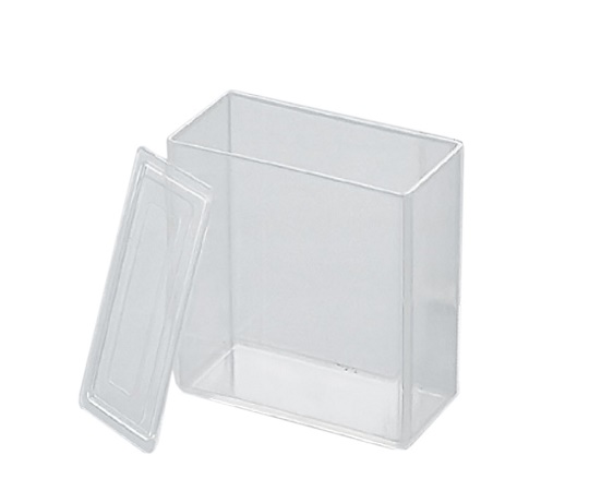 TPX Staining Tray (PMP) Vertical Type Jar for 15 Pieces