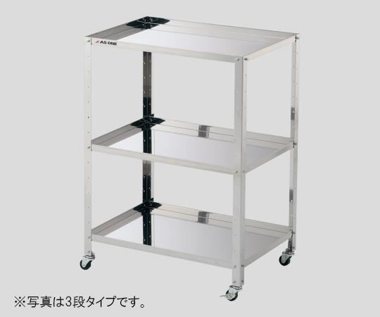 Stainless Steel Wagon with Frame Regular Stages 460 x 310 x 809mm