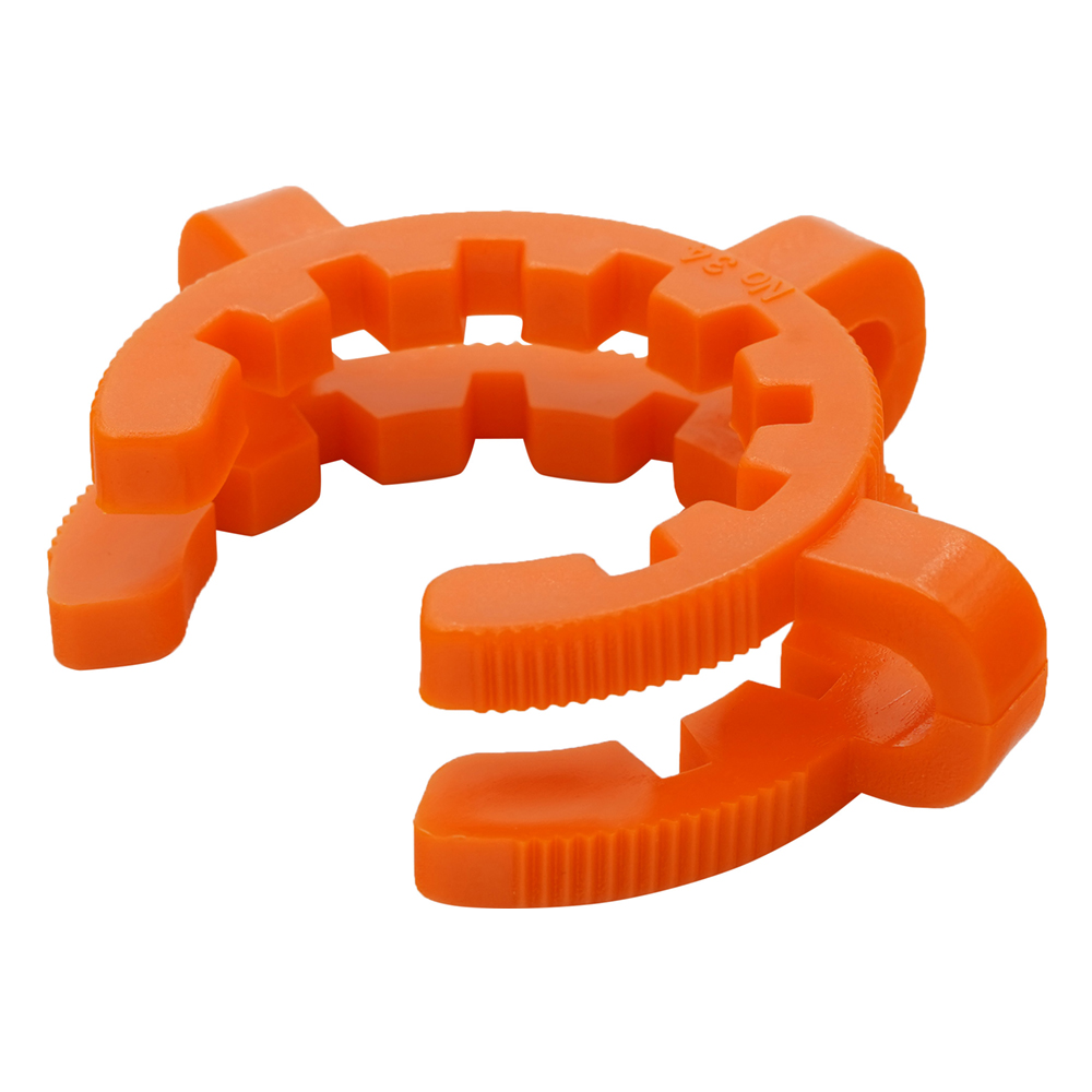 Conical Head Clip Orange Upper Diameter: 34mm