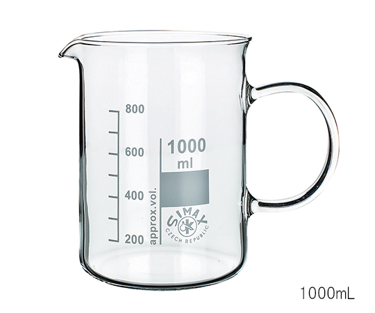 Glass Beaker with Handle 400mL