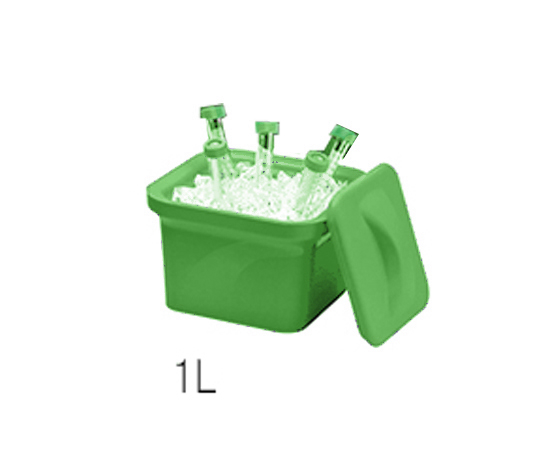 Ice Pan with Lid1L Green