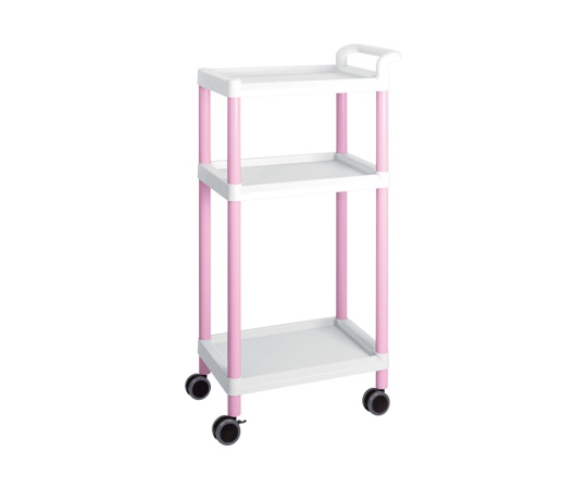 Mobile Easy Cart (Tall Type/Regular 31) Pink 3 Stages