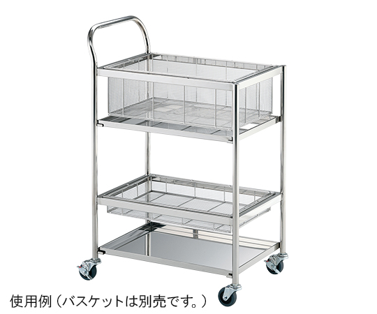 Stainless Steel Basket Wagon