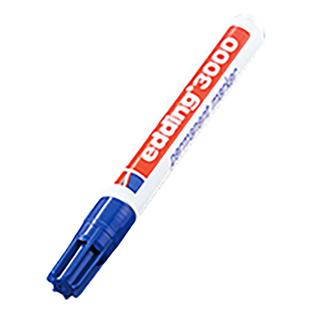 Lab Pen (Edding) Thick Blue 1.5 - 3mm