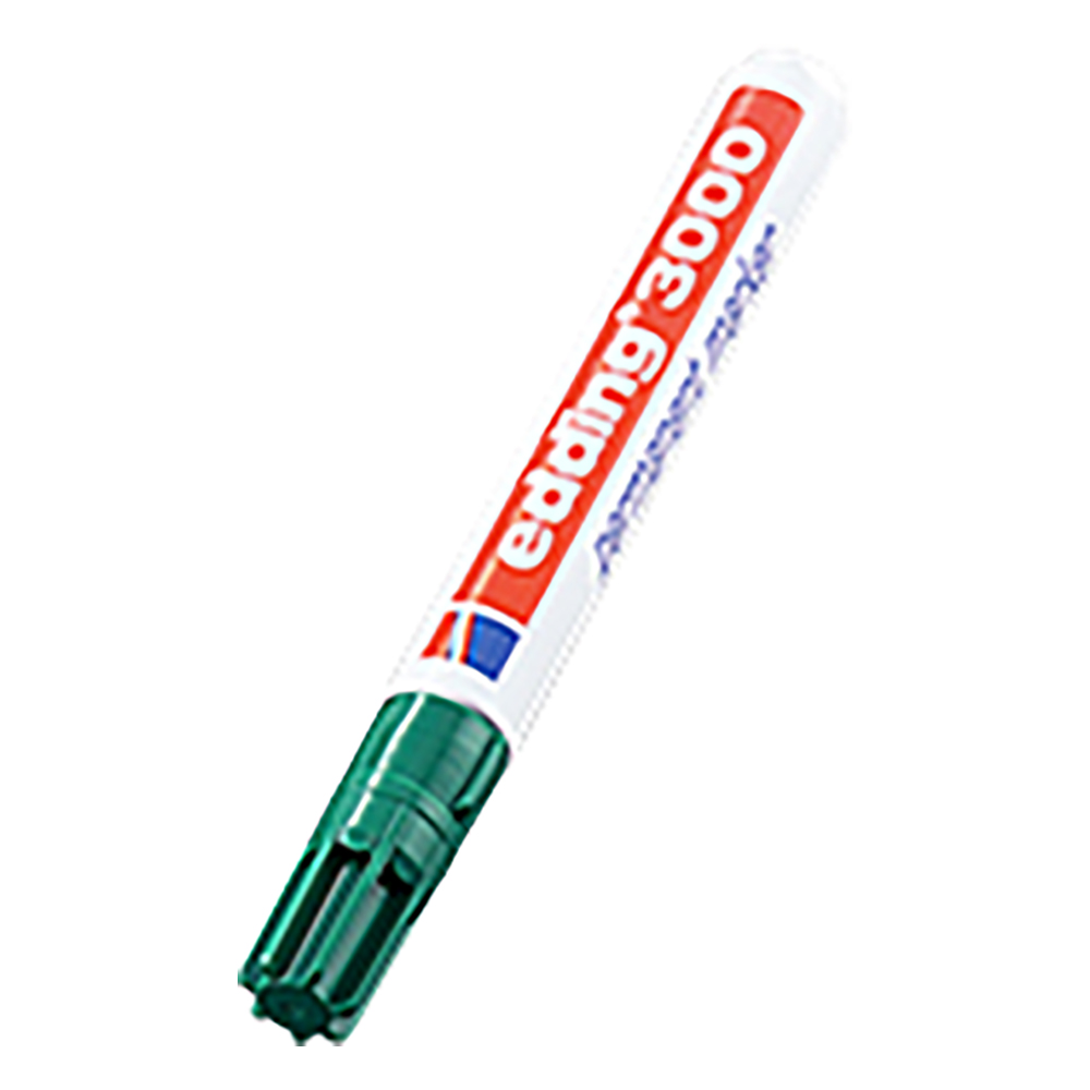 Lab Pen (Edding) Thick Green 1.5 - 3mm