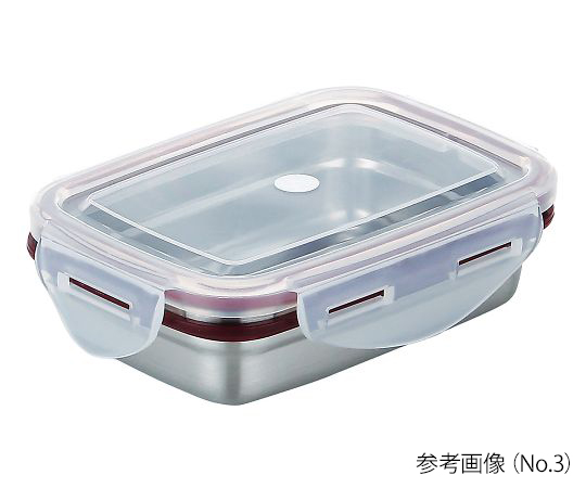 Stainless Steel Square Container (Lock Type) 540mL