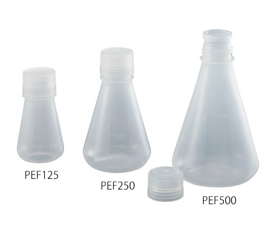 PP Triangular Flask (With Screw Cap) 50mL