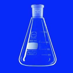 Glass conical flask 250ml, joint size 34/35